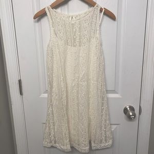 Abercrombie & Fitch Lace Shift Dress - Size Small -